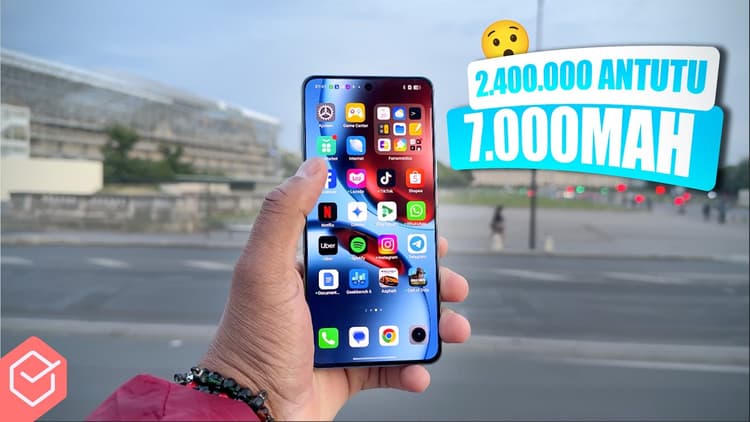 Youtube Video ADEUS S25 ULTRA e iPHONE 16 PRO!? // NOVO REALME GT 7 com 7000 mAh, 2.400.00 ANTUTU e 120W!