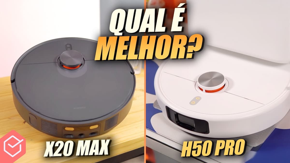 Qual é o MELHOR ROBÔ ASPIRADOR da XIAOMI para 2026!? // Vacuum X20 Max vs. H50 Pro!