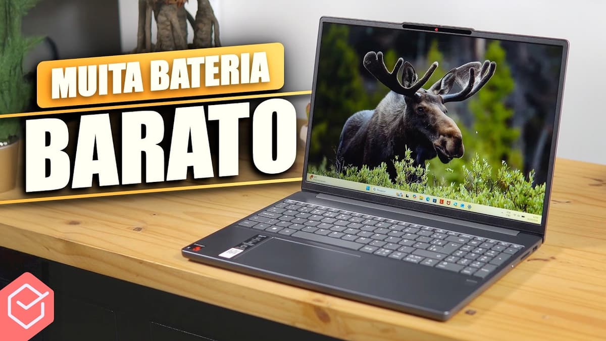 LENOVO IDEAPAD SLIM 3X com PROCESSADOR DE CELULAR SNAPDRAGON X! MUITA BATERIA pagando POUCO!