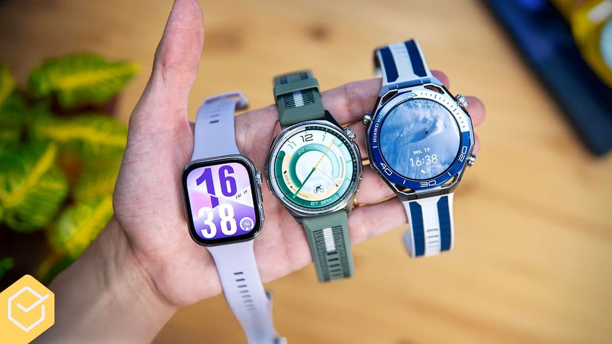 Qual é o MELHOR SMARTWATCH da HUAWEI!? // FIT 4, Fit 4 PRO, Watch 5, GT 6, GT6 PRO e Ultimate 2