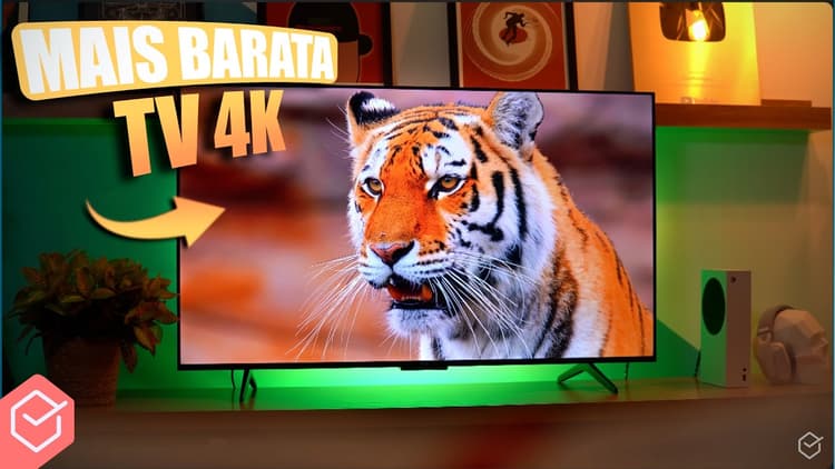 Youtube Video NOVA TCL P7K // a TV 4K QLED mais BARATA do MERCADO foi ATUALIZADA!!
