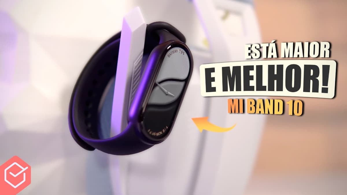 NOVA MI BAND 10! // a SMARTBAND mais VENDIDA e BARATA ganhou uma ATUALIZAÇÃO para 2025!