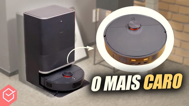 Youtube Video SURREAL! COMPREI o ROBÔ ASPIRADOR MAIS CARO da XIAOMI!! // VACUUM X20 MAX! Análise