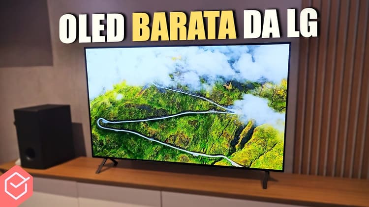 Youtube Video FINALMENTE testamos a OLED BARATA da LG!! // LG OLED B5