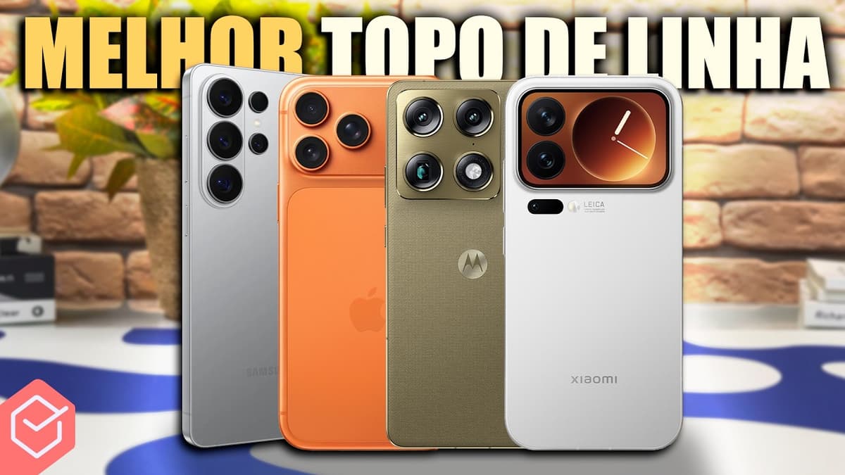 QUAL MELHOR TOPO DE LINHA? IPHONE 17 PRO MAX vs S26 ULTRA vs MOTOROLA SIGNATURE vs XIAOMI 17 PRO MAX