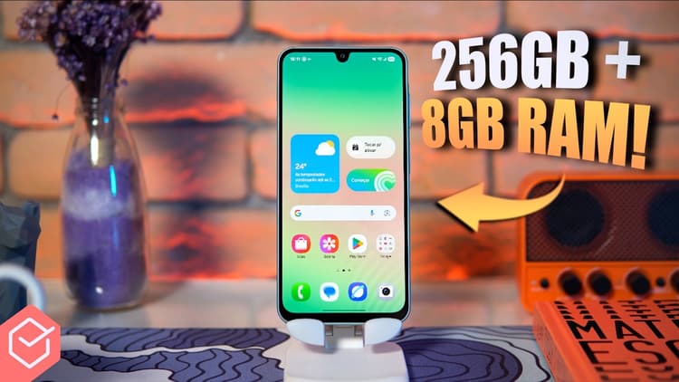 NOVO GALAXY A26! // 256GB, 8GB de RAM, IP67 e VIDEO 4K! GANHA de REDMI NOTE 14 e MOTO G75?