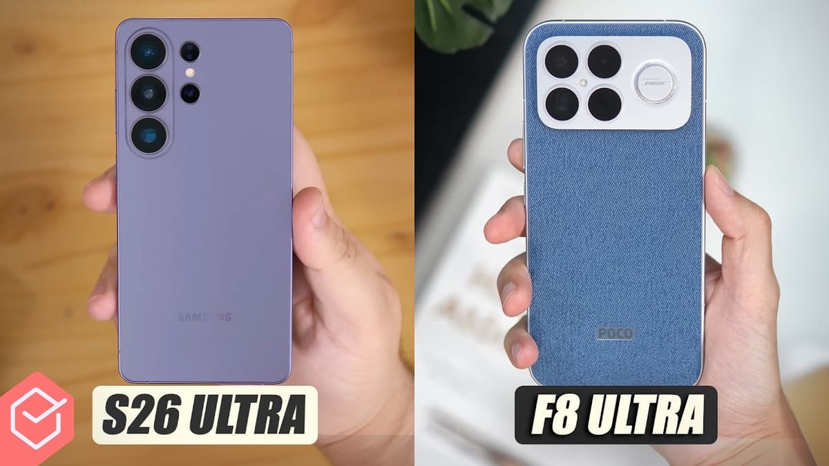 MELHOR em TUDO!? GALAXY S26 ULTRA vs. POCO F8 ULTRA // a BRIGA dos TOPOS DE LINHA!