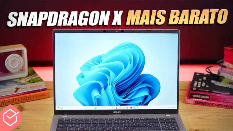 Youtube Video O SNAPDRAGON X MAIS BARATO até AGORA! // VIVOBOOK 16 X1607QA