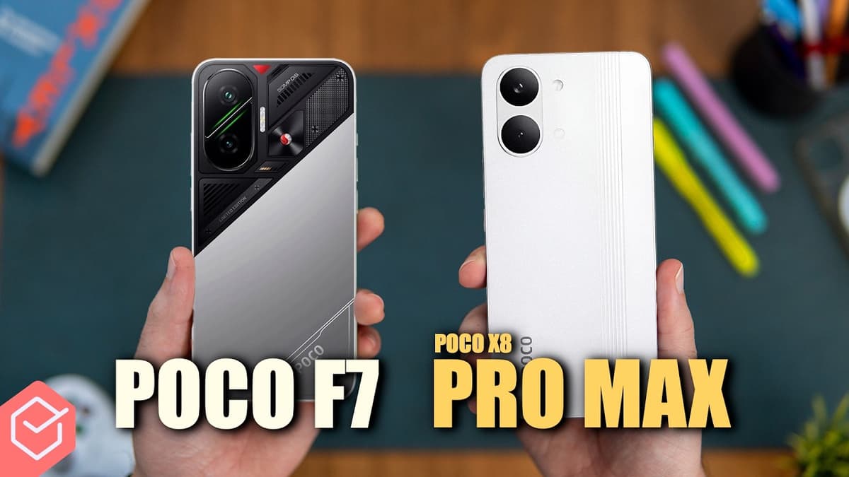 POCO X8 PRO MAX vs. POCO F7 // qual é o MELHOR XIAOMI atualmente!? COMPARATIVO!