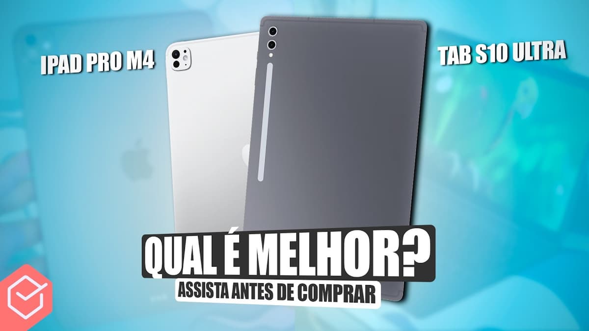 GALAXY TAB S10 ULTRA vs. iPAD PRO M4 PRO //🔥 OS TABLETS MAIS COMPLETOS e POTENTES de cada marca!