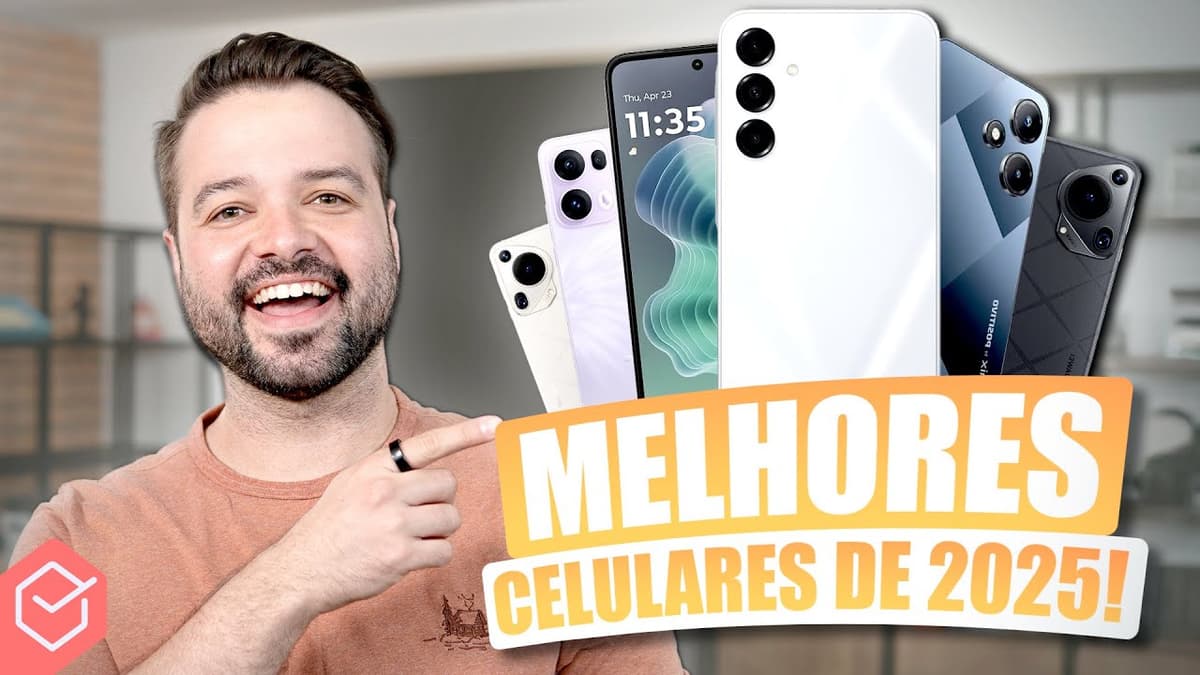 Quais são os MELHORES CELULARES que TESTAMOS em 2025!? Parte #1