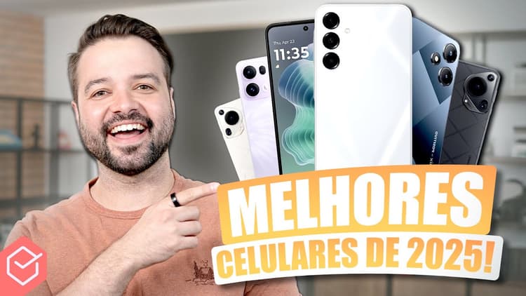 Quais são os MELHORES CELULARES que TESTAMOS em 2025!? Parte #1