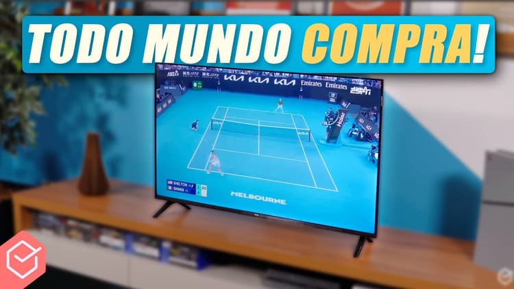 Youtube Video POR QUE tá TODO MUNDO COMPRANDO essa TV QLED FULLHD BARATA!? É BOA? // TCL S5K