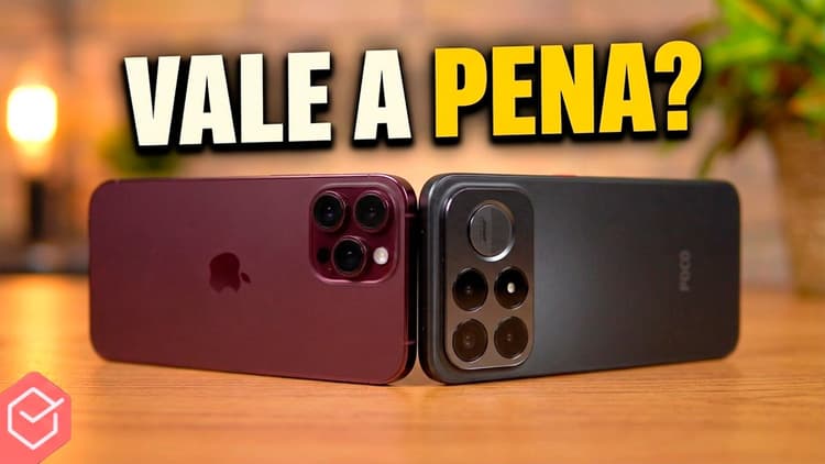 iPhone 18 PRO MAX vs. Poco F9 ULTRA // você não precisa PAGAR O DOBRO! Comparativo!