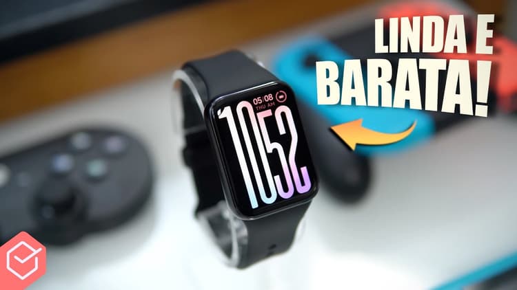 Youtube Video NOVA MIBAND 9 PRO! // LINDA, BARATA e 21 dias de BATERIA!