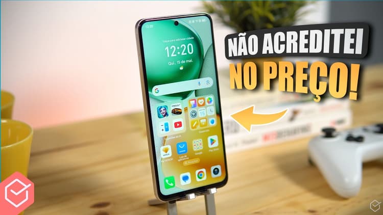 Youtube Video 256GB, 8GB RAM, 6000mAh e 108MP de CÂMERA com PREÇO MUITO ACESSÍVEL! // HONOR X7C