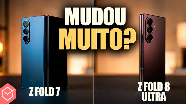 GALAXY Z FOLD 8 ULTRA vs Z FOLD 7 // vale a pena pegar o MAIS ATUAL!? ou o ANTERIOR RESOLVE?