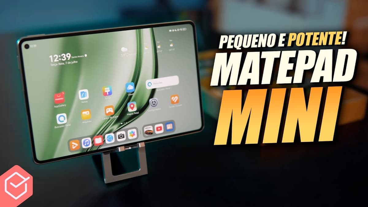 HUAWEI MATEPAD MINI // minha OPINÃO SINCERA do TABLET PEQUENO, POTENTE e com TELA OLED 8,8” MATTE!