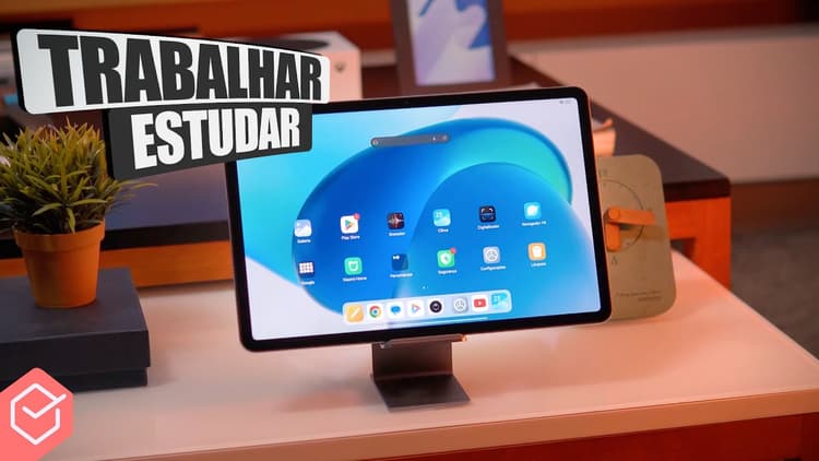 Youtube Video REDMI PAD PRO // TABLET BARATO, POTENTE e com 256GB para TRABALHAR e ESTUDAR!