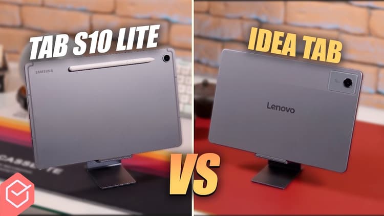 Qual MELHOR TABLET CUSTO BENEFÍCIO atualmente!? // Lenovo Idea Tab vs Galaxy Tab S10 Lite