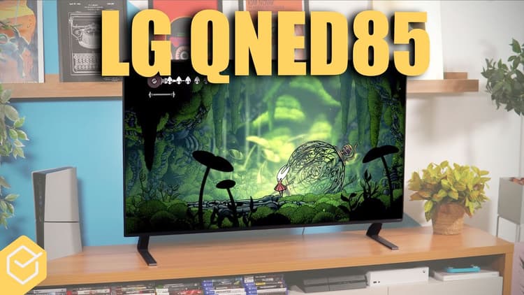 Youtube Video NOVA LG QNED85 2025 // a NOVA TV MINI LED da LG! Só tem um porém….