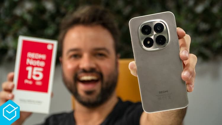 Youtube Video REDMI NOTE 15 PRO 5G com 6580mAH é o INTERMEDIÁRIO a ser BATIDO!? // Unboxing e Primeiras Impressões