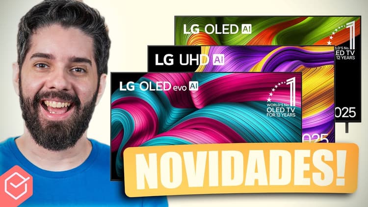 Youtube Video NOVAS TVS LG OLED, NANOCELL e UHD para 2025! B5, C5, G5 e etc!