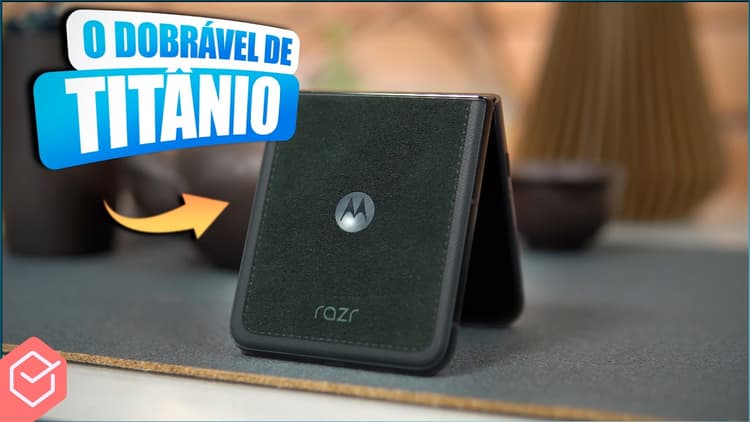 Youtube Video MOTO RAZR 6O ULTRA // o DOBRÁVEL de TITÂNIO com até 1TB e 16GB de RAM!