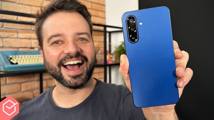 Youtube Video Novo GALAXY A17 5G! // ficou MAIS BONITO e COM CÂMERAS MELHORES! 🔥 Unboxing e Primeiras Impressões!