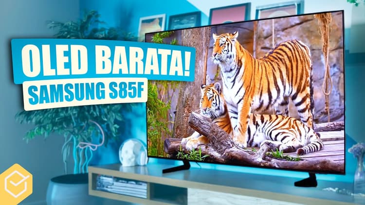 Youtube Video A SAMSUNG fez uma TV OLED BARATA esse ANO! // S85F 🔥 minha OPINIÃO SINCERA!