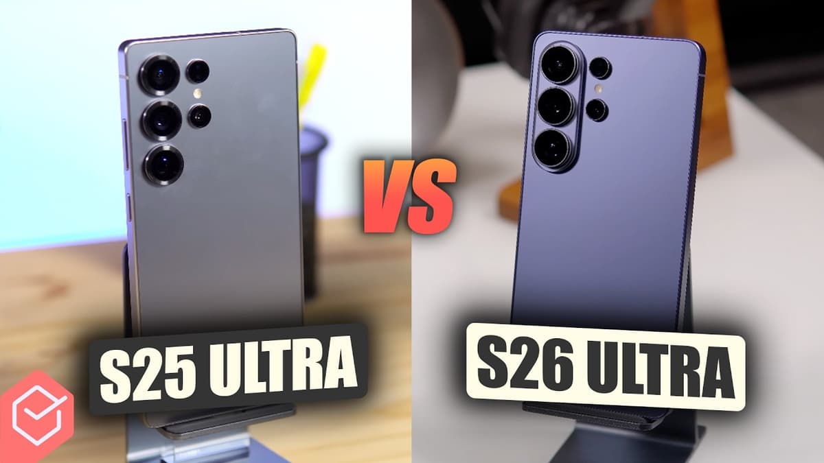 GALAXY S26 ULTRA não MUDOU vs. S25 ULTRA!? COMPARATIVO DETALHADO!