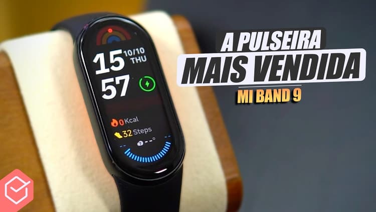 Youtube Video NOVA XIAOMI MI BAND 9! // A SMARTBAND mais VENDIDA e BARATA GANHOU UMA ATUALIZAÇÃO!