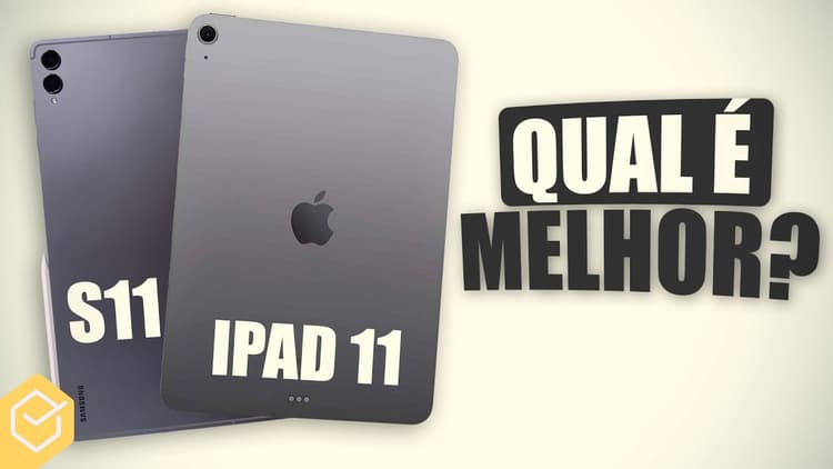 GALAXY TAB S11 vs. IPAD 11 // qual é o MELHOR TABLET para TRABALHAR e ESTUDAR!?