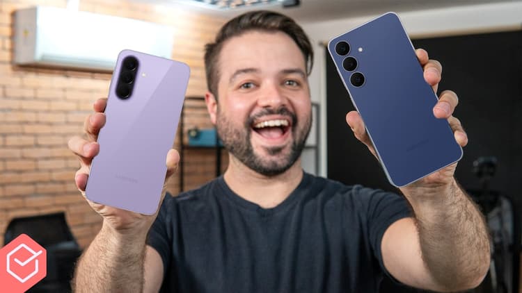 GALAXY A57 vs. GALAXY S25 FE // esse CONTINUA como o DUELO MAIS IMPORTANTE até R$2500! COMPARATIVO!