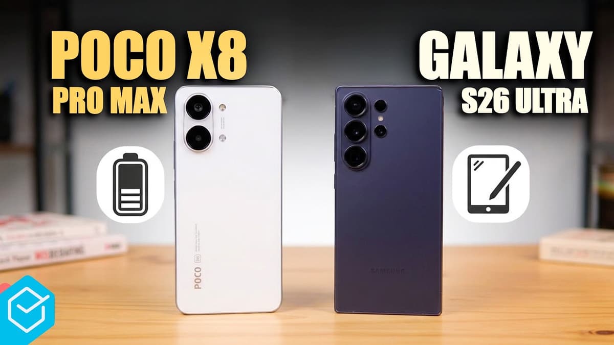X8 PRO MAX vs. GALAXY S26 ULTRA // 3X MAIS BARATO com o MESMO DESEMPENHO!? Comparativo!