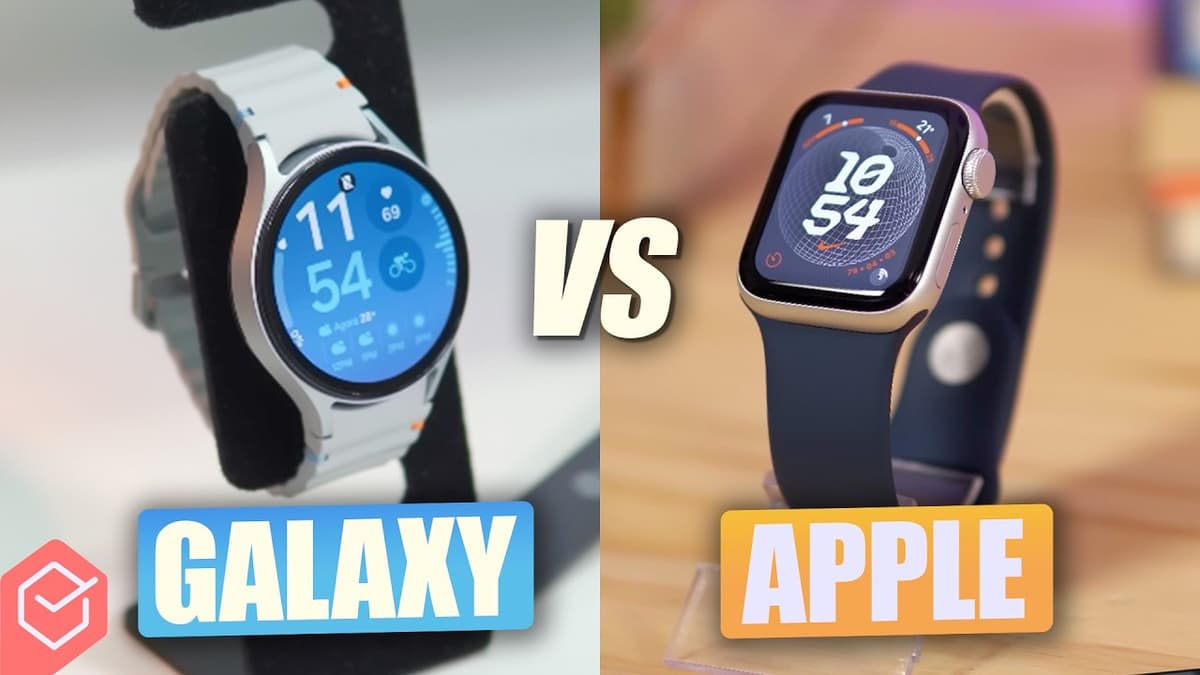 APPLE WATCH vs. GALAXY WATCH // qual é o MELHOR SMARTWATCH CUSTO BENEFÍCIO de 2026!?