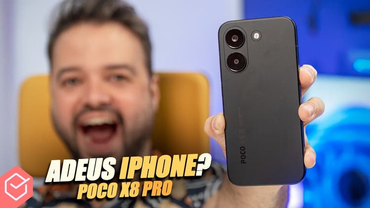 Youtube Video POCO X8 PRO chegou! // qual é a MINHA 🔥OPINIÃO SINCERA🔥 desse POTENTE e BARATO!