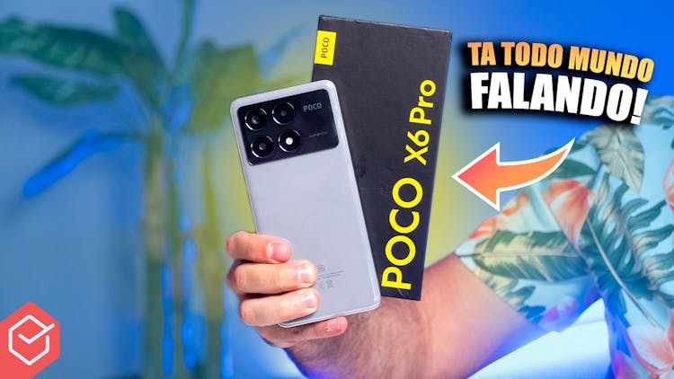 Youtube Video FINALMENTE comprei o POCO X6 PRO!